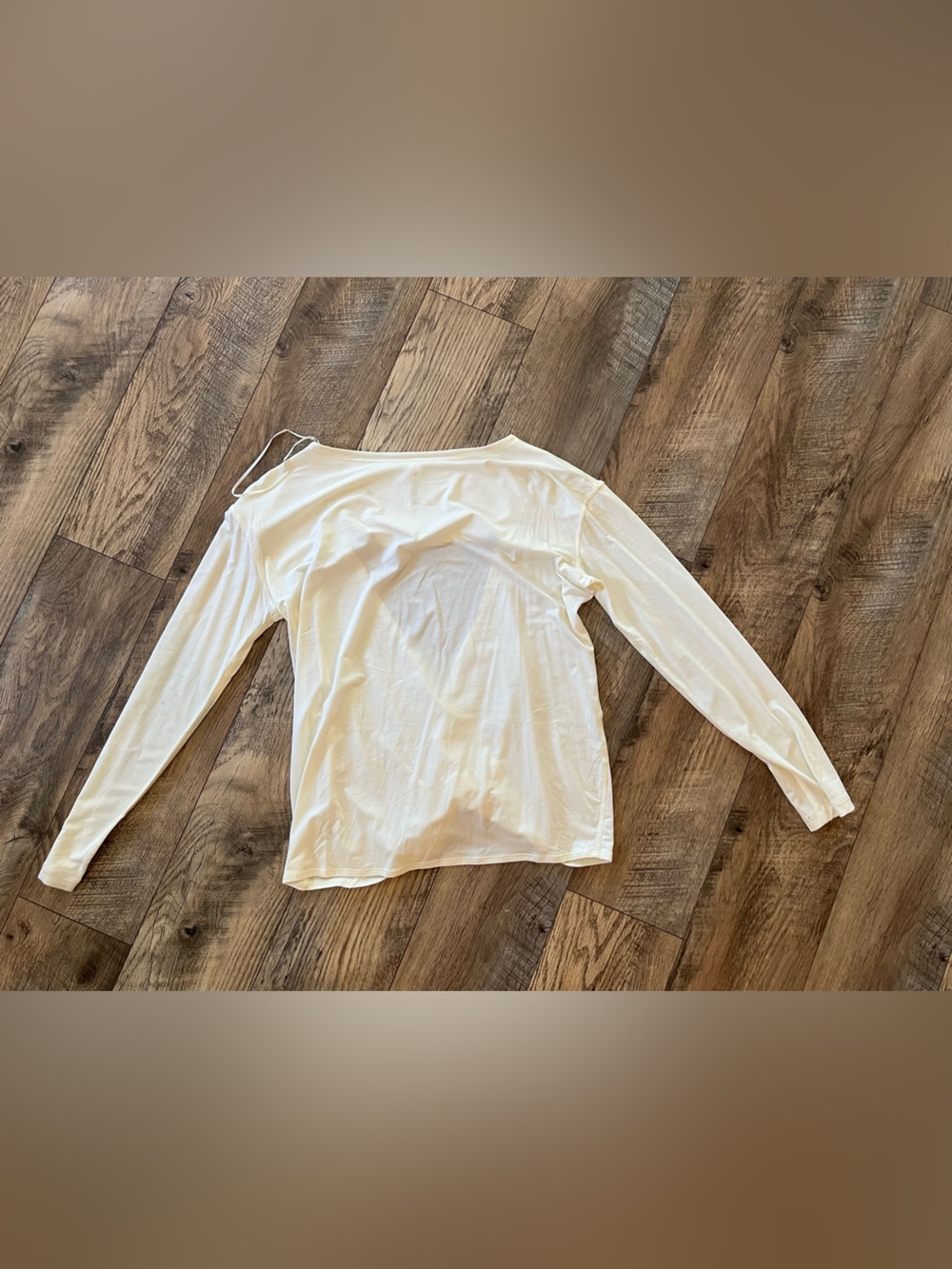 Lululemon modal blend open back long sleeve top size 6 sorbet yellow - Picture 6 of 11